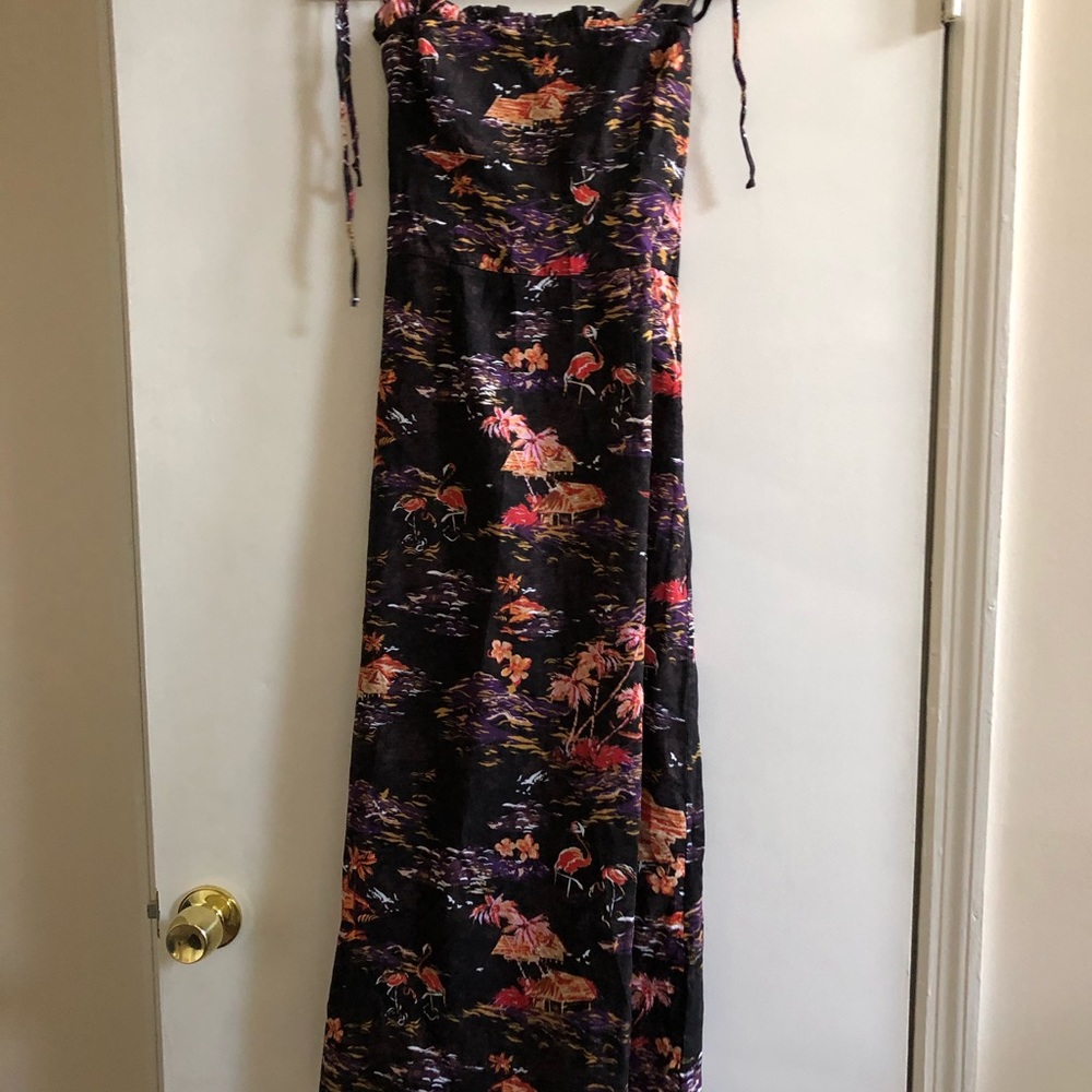 Free People Dress - Size 2 New Black MultiColor
